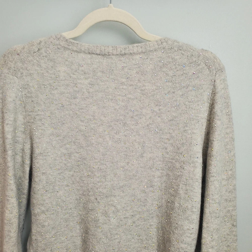 J.CREW Gemstone Sweater in Supersoft Yarn Size Medium Wool Blend